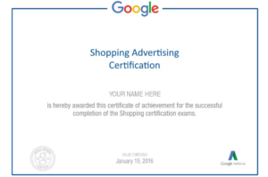 Google Digital Marketing Certification